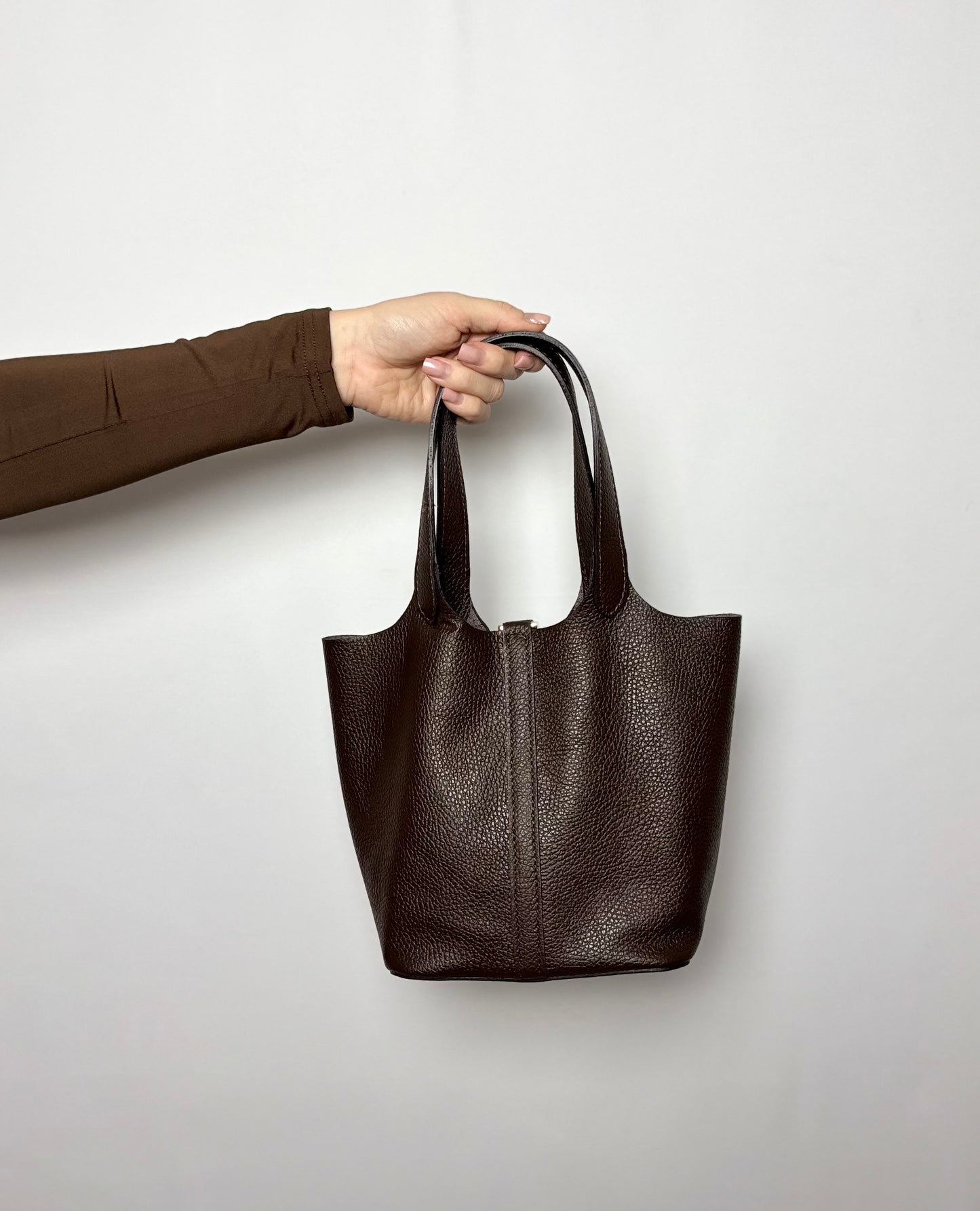 Leather Bag Amy | Brown
