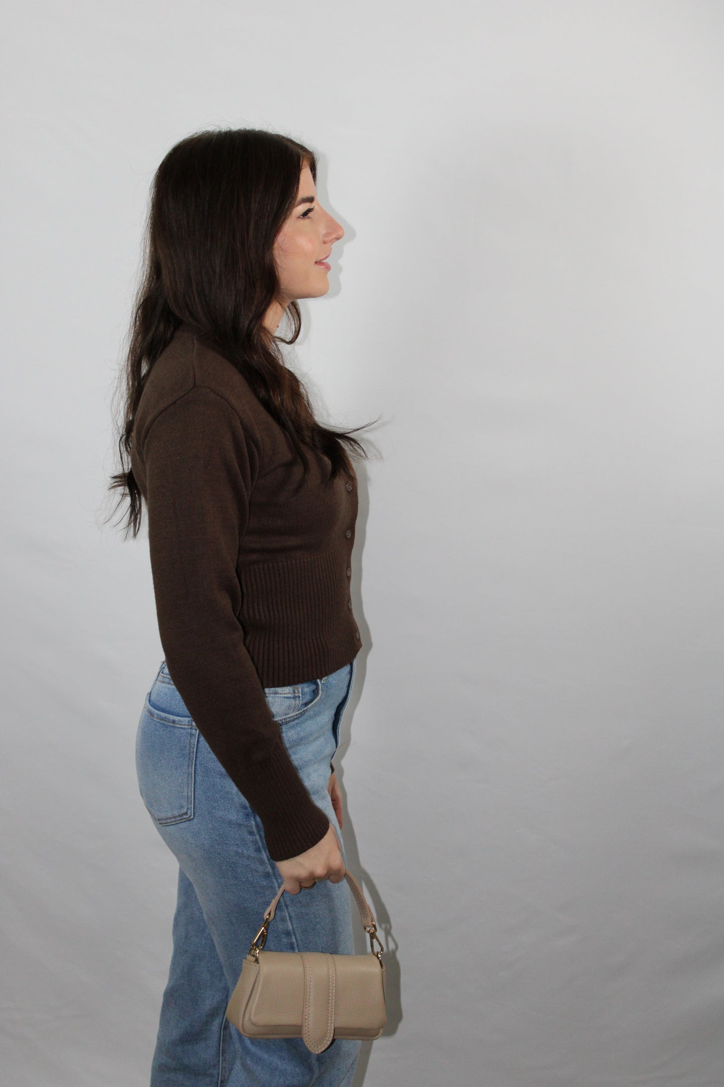 Vest | Olivia | Brown