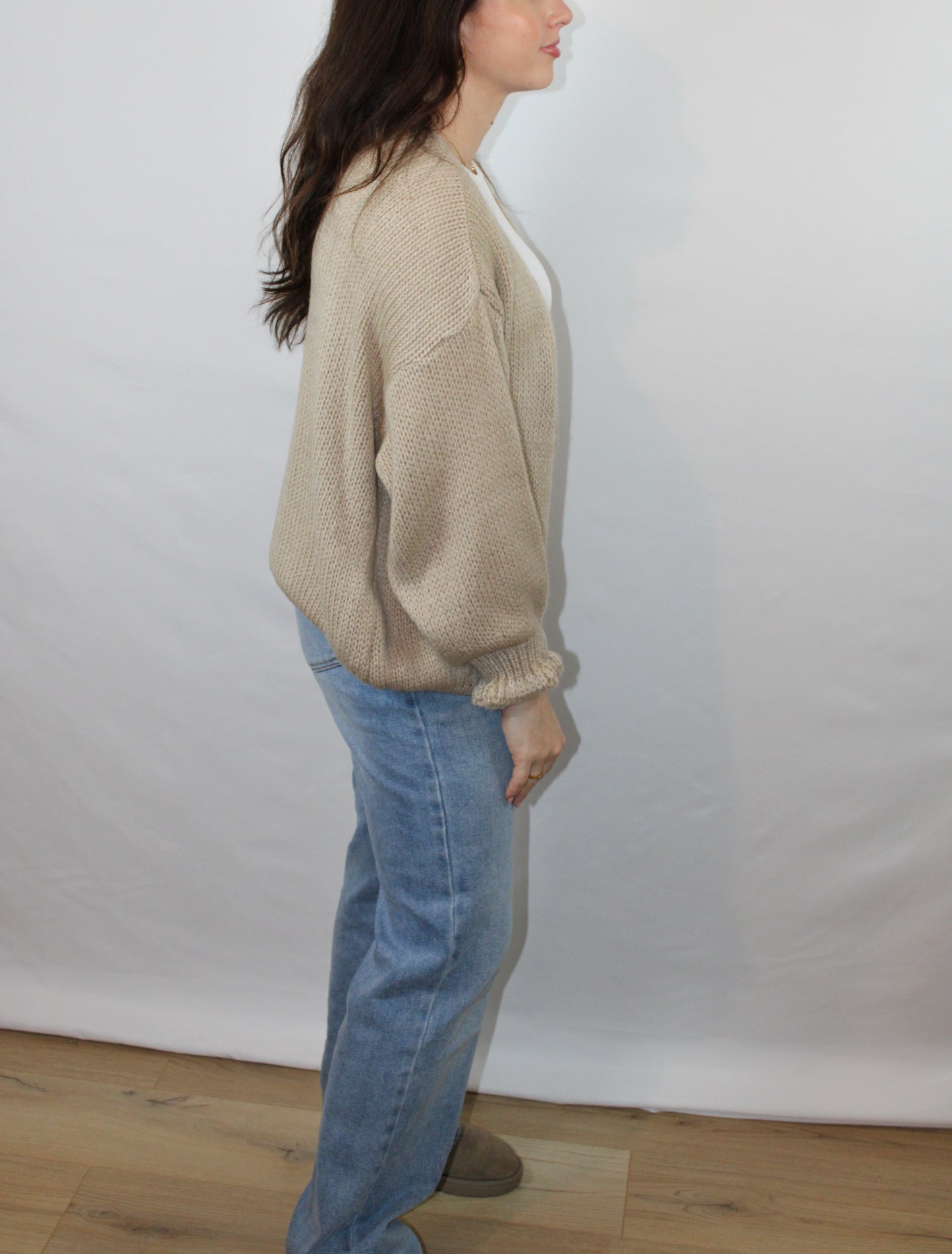 Comfy Vest Taupe
