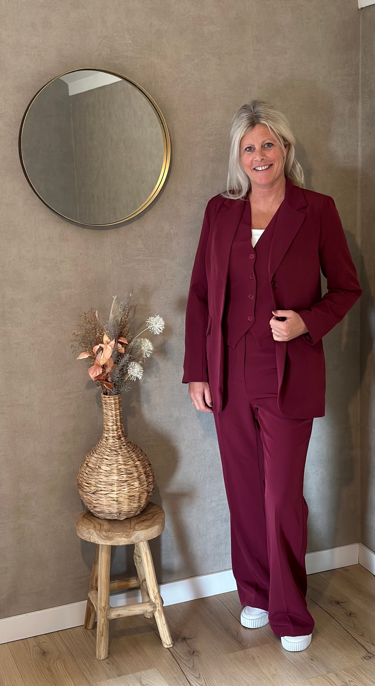 Blazer Bordeaux