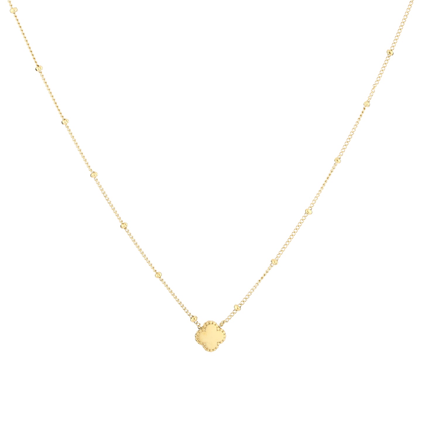 Ketting met klaver