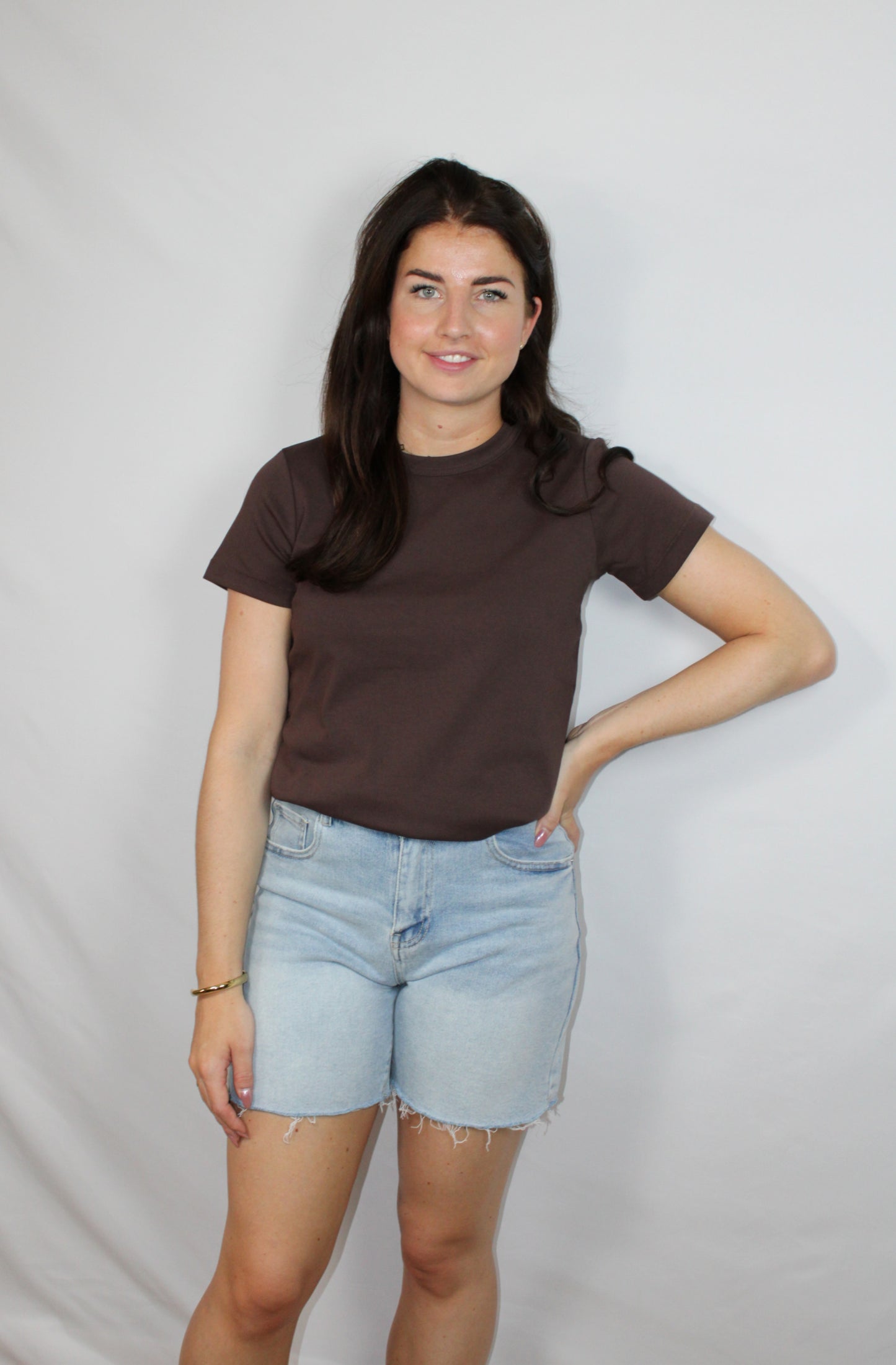 Lichtblauwe denim short | Myjewellen