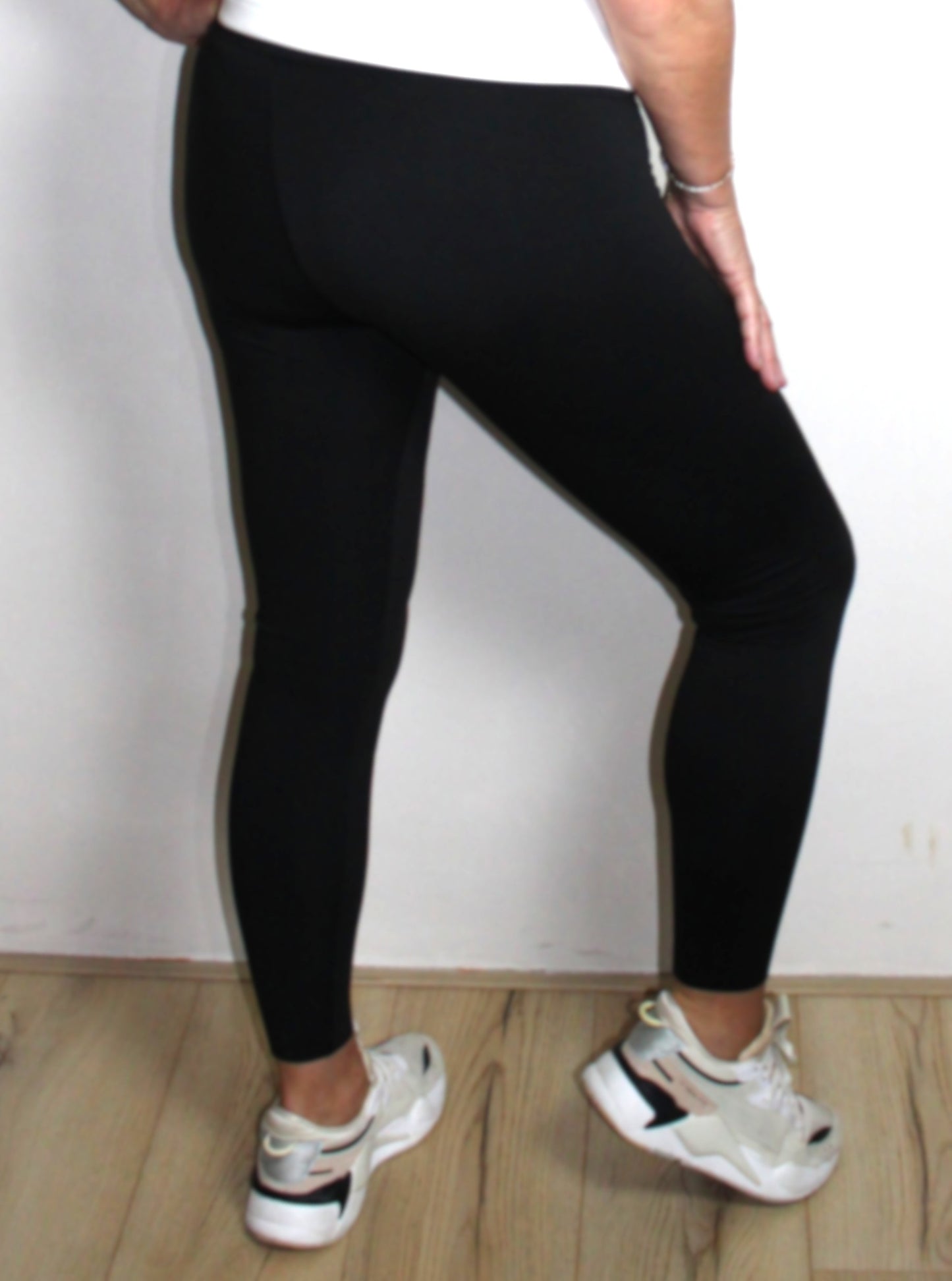 Zwarte High-Waisted Sportlegging