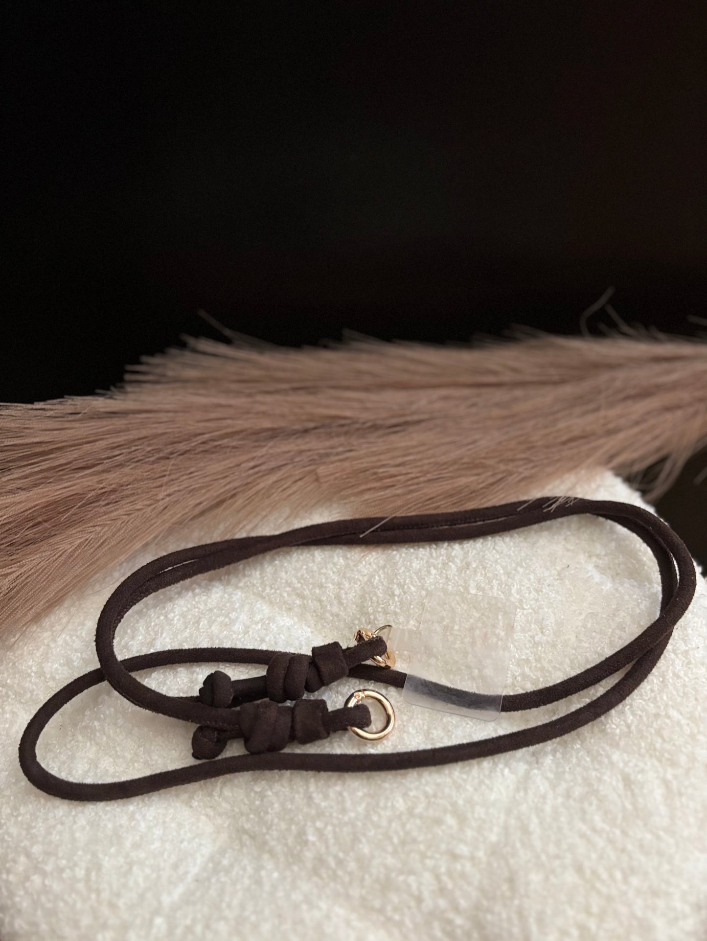 Telefoonkoord | Bruin