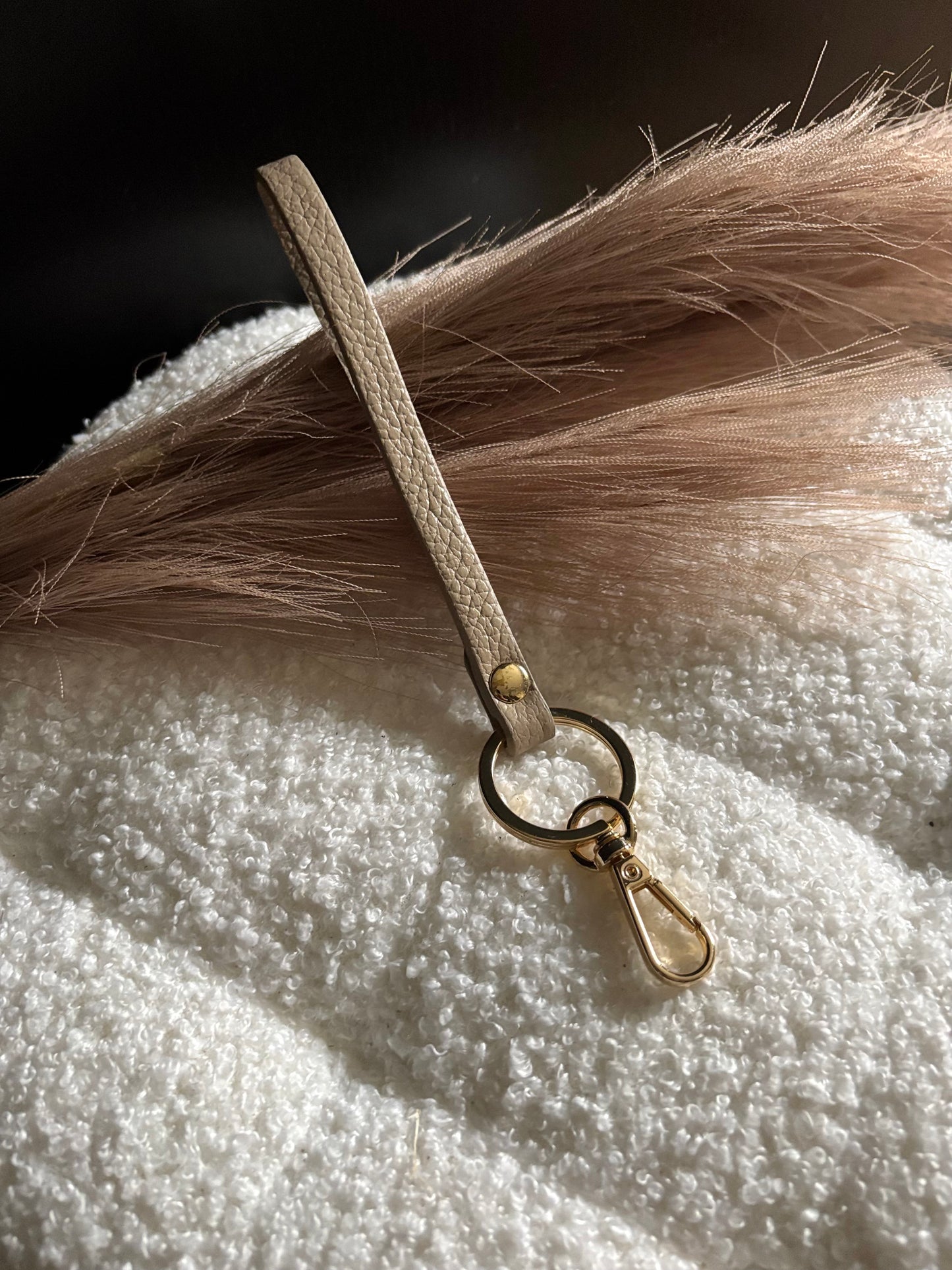 Sleutelhanger | Evi | Taupe