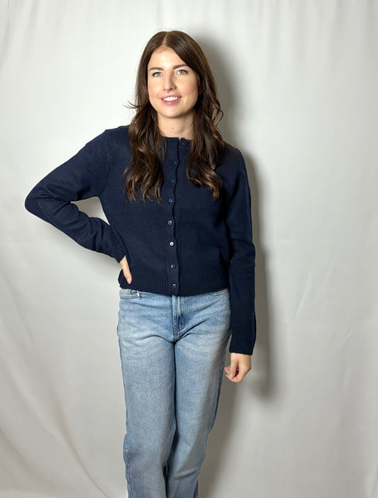 Cardigan Navy