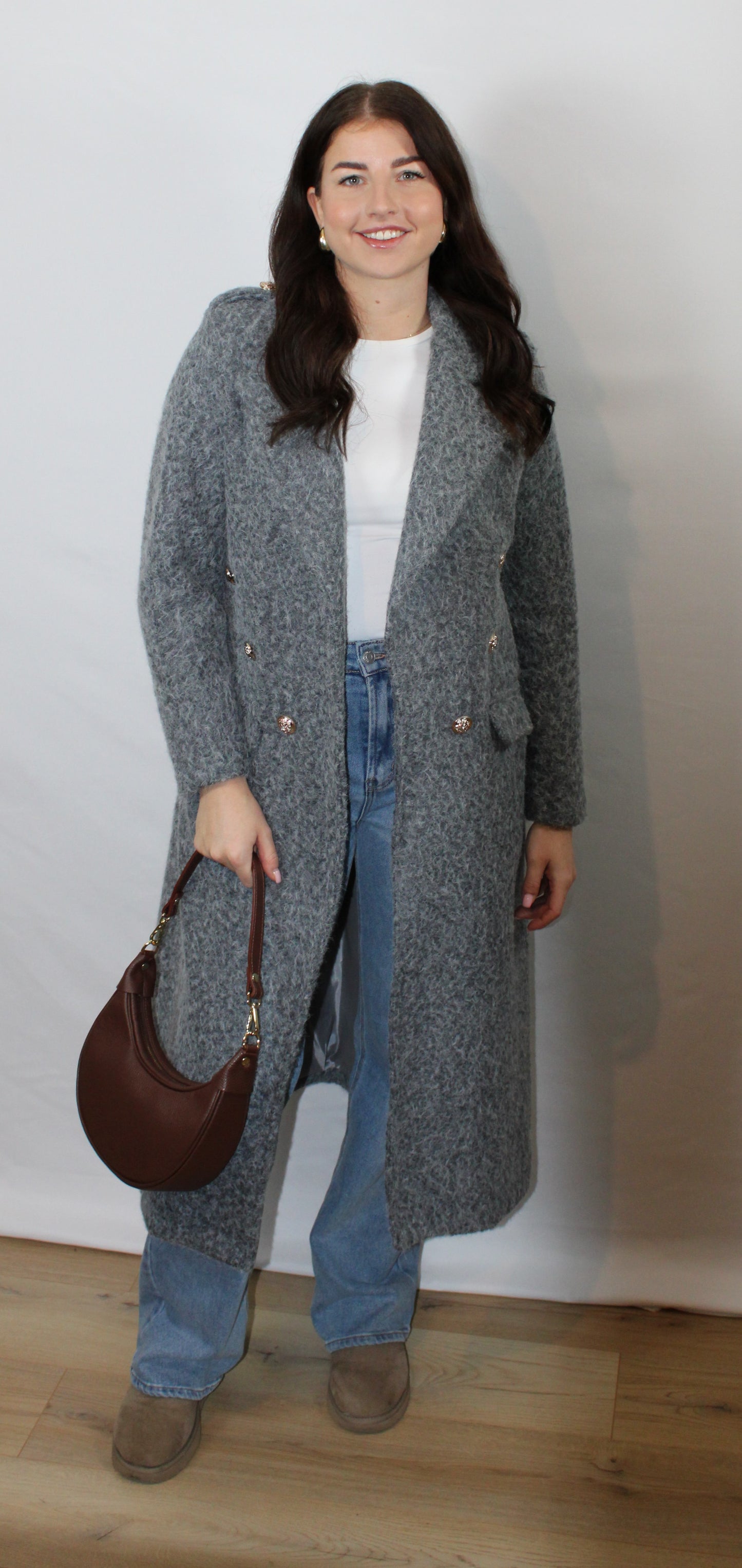 Trenchcoat Sophie | Grijs