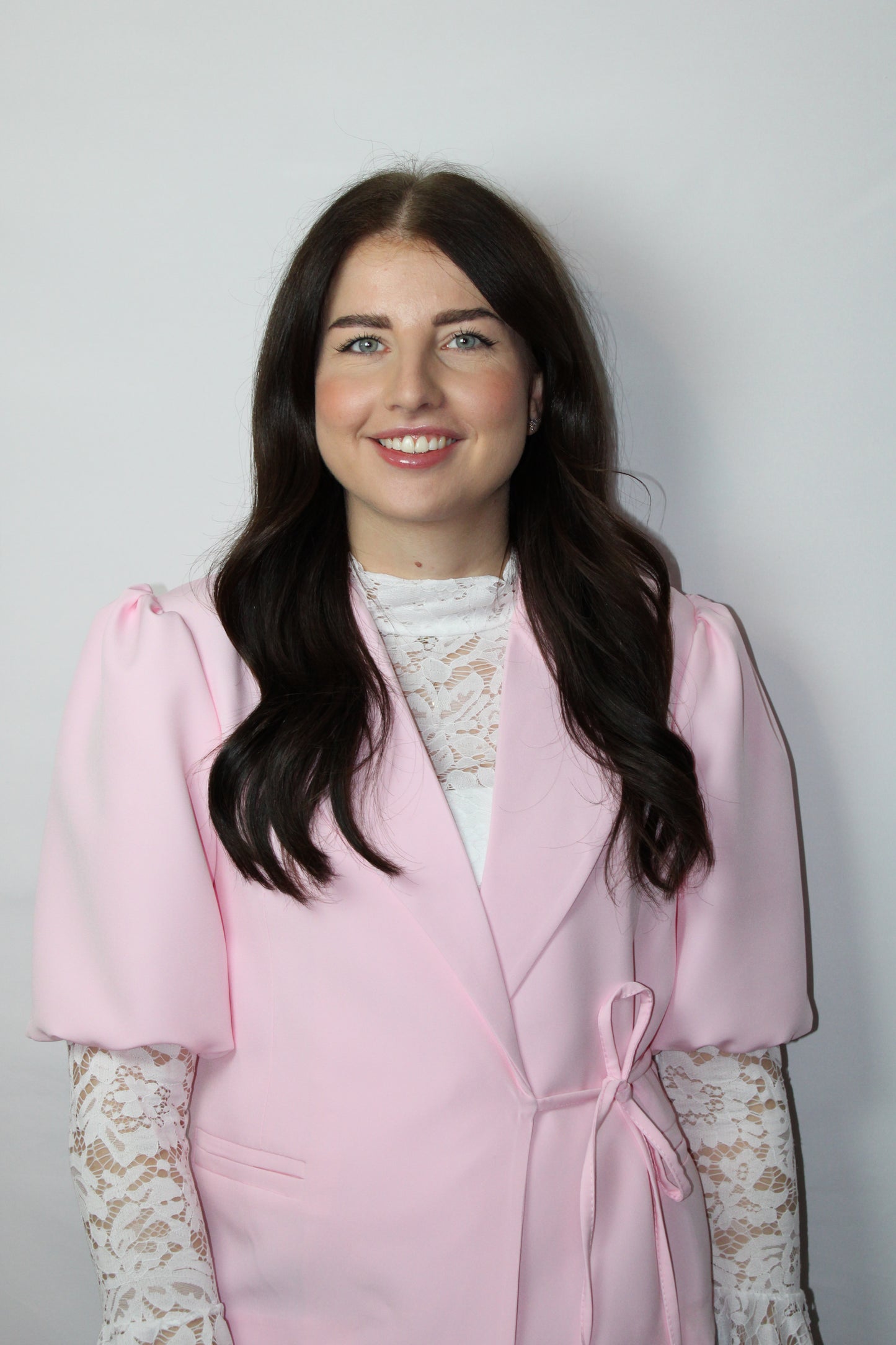 Mia Wrap Blazer | Lichtroze