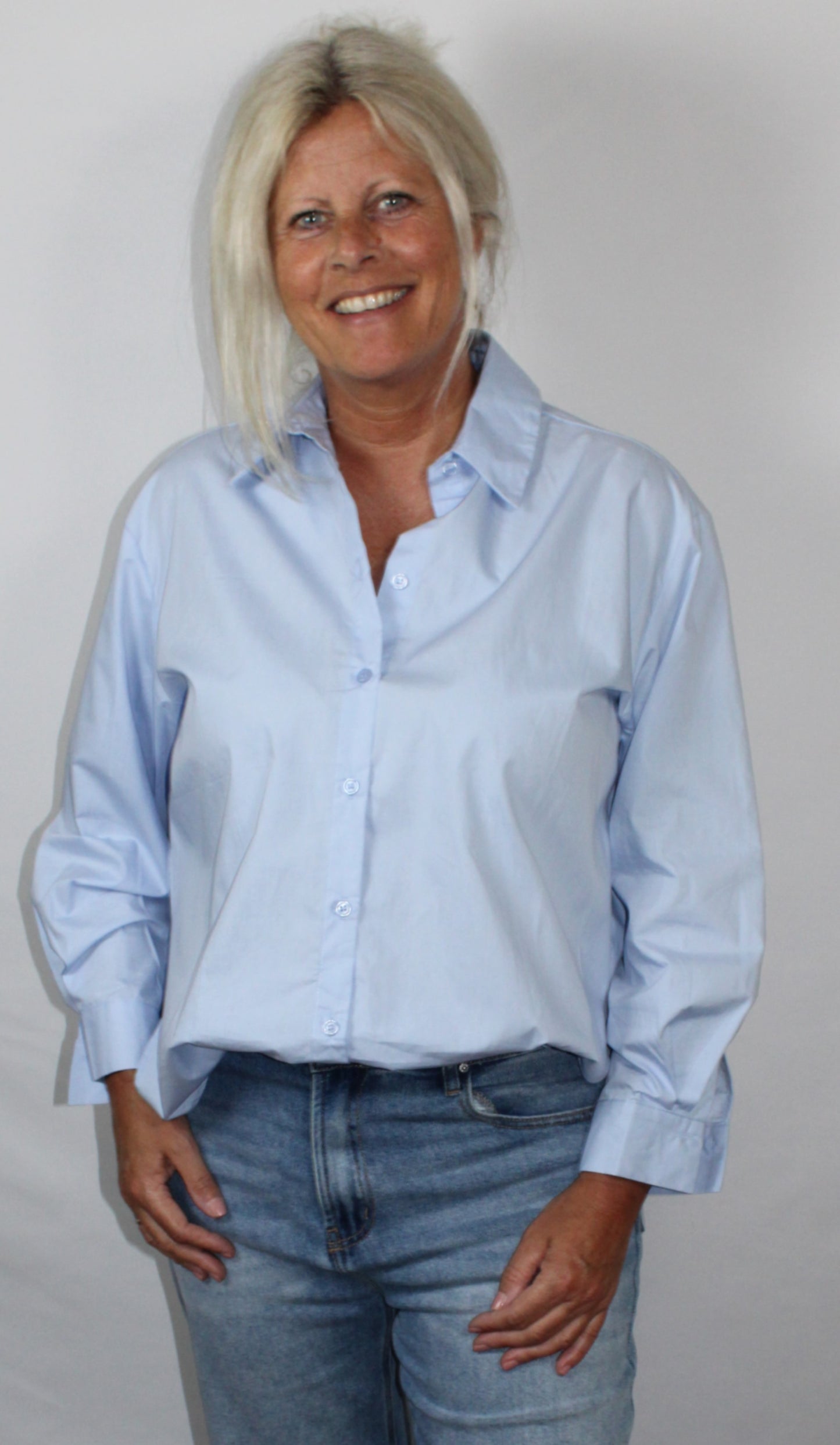 Blouse Mara Lichtblauw