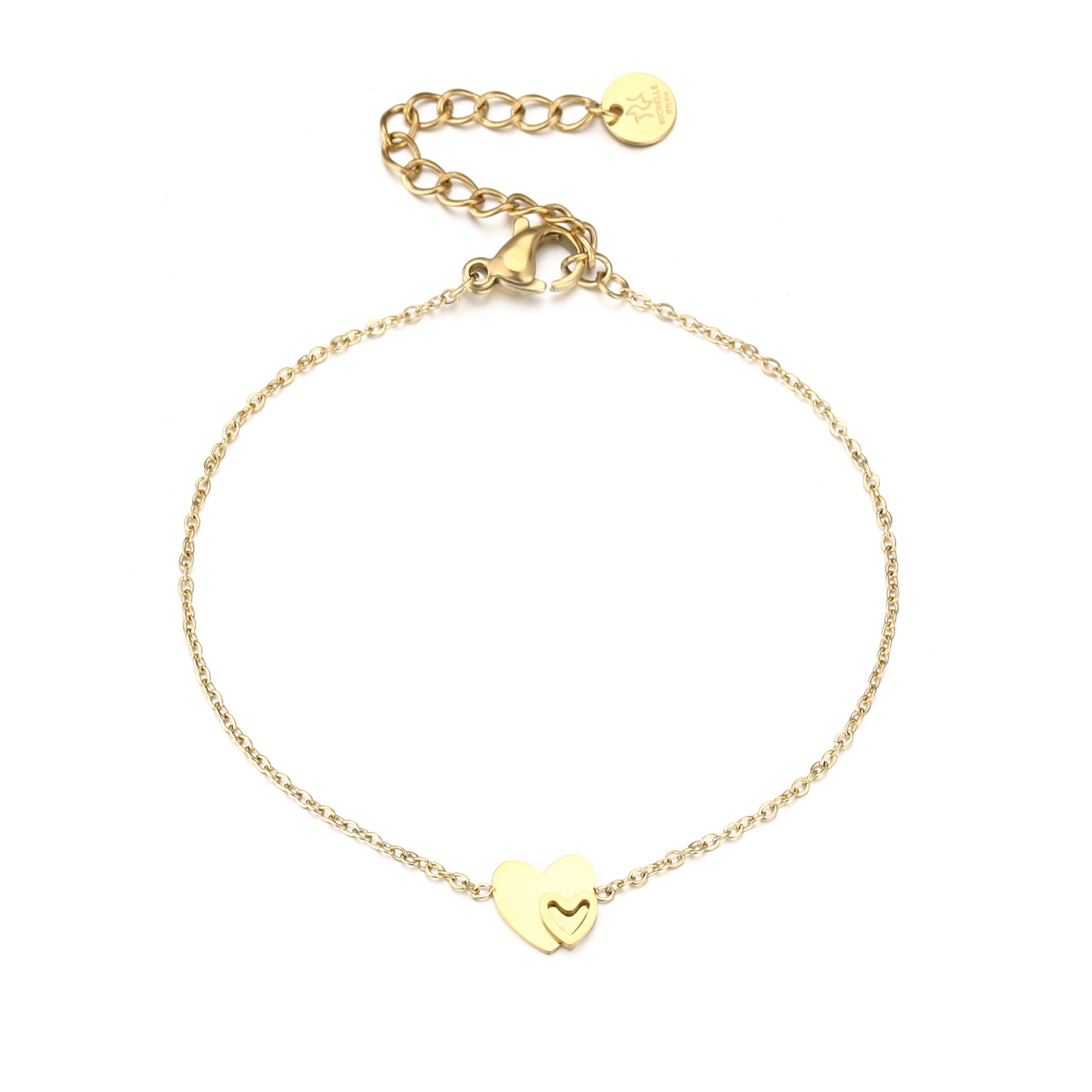 Stainless Steel Armband Forever connected