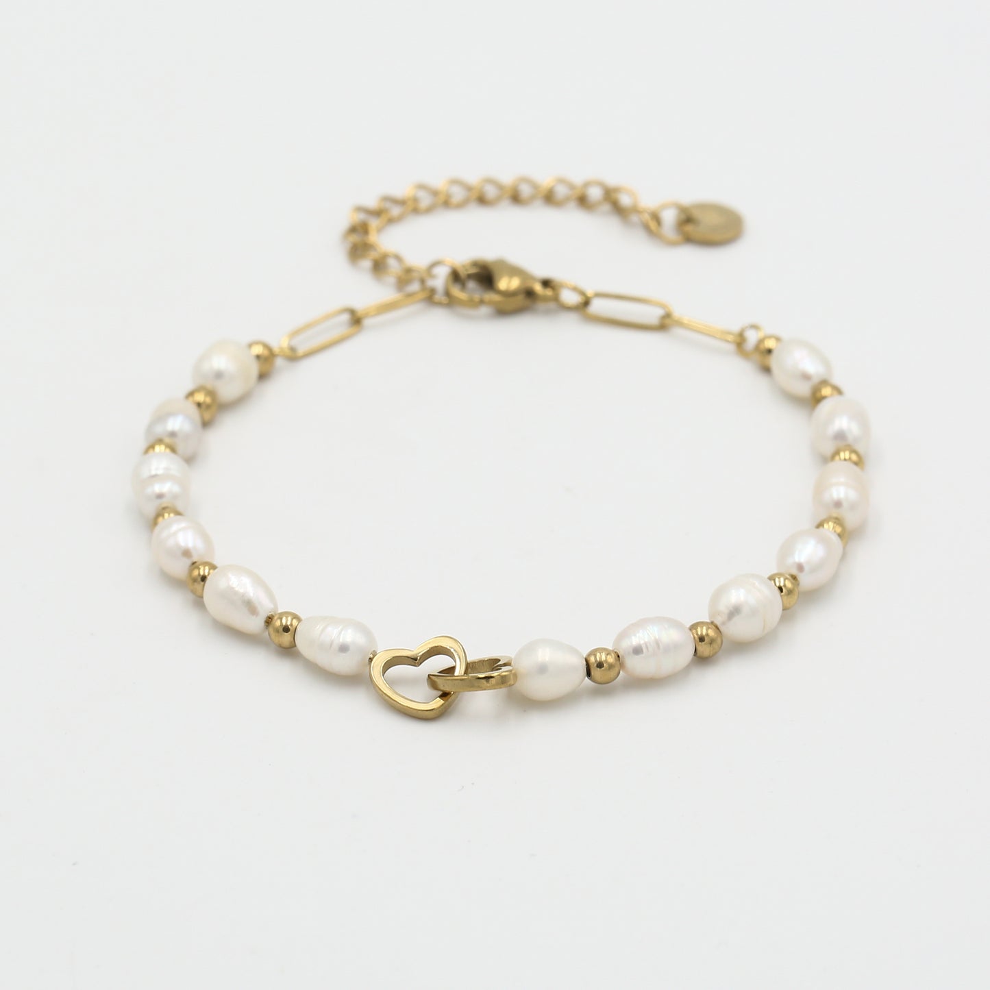 Parel Armband | Goud