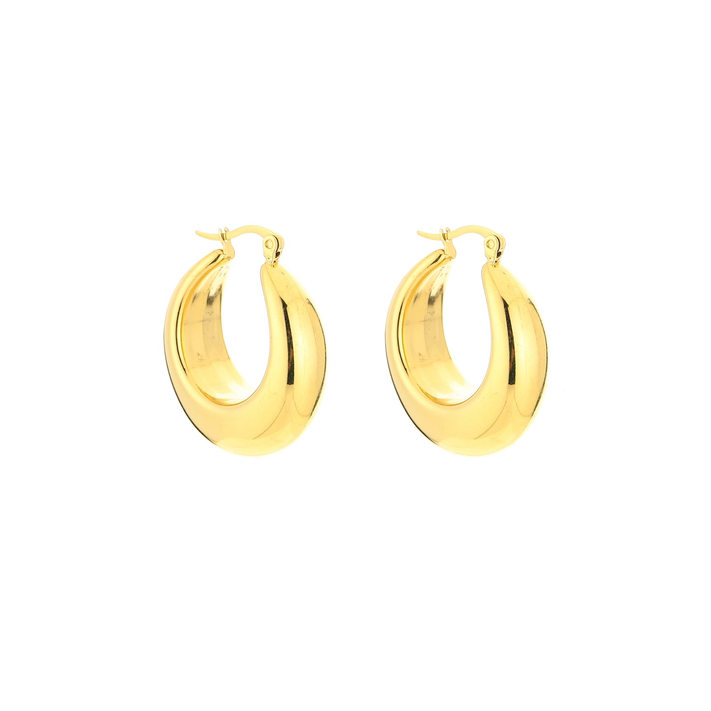 Oorbellen Hoops goud