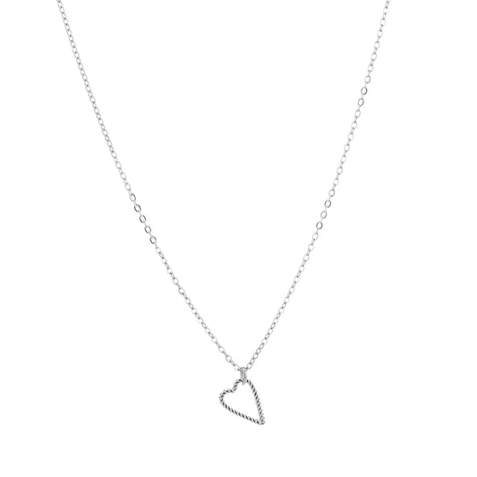 Ketting hart Zilver | Goud