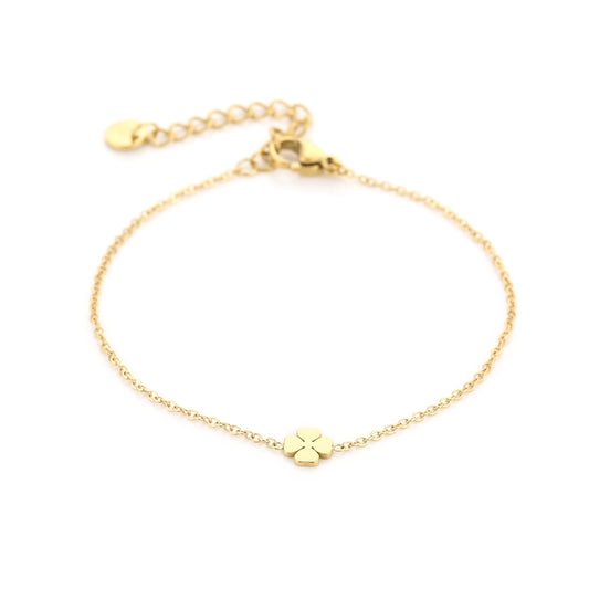 Armband Stainless Steel Klaver