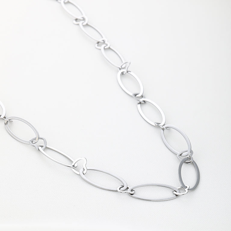 Lange Schakelketting Goud | Zilver