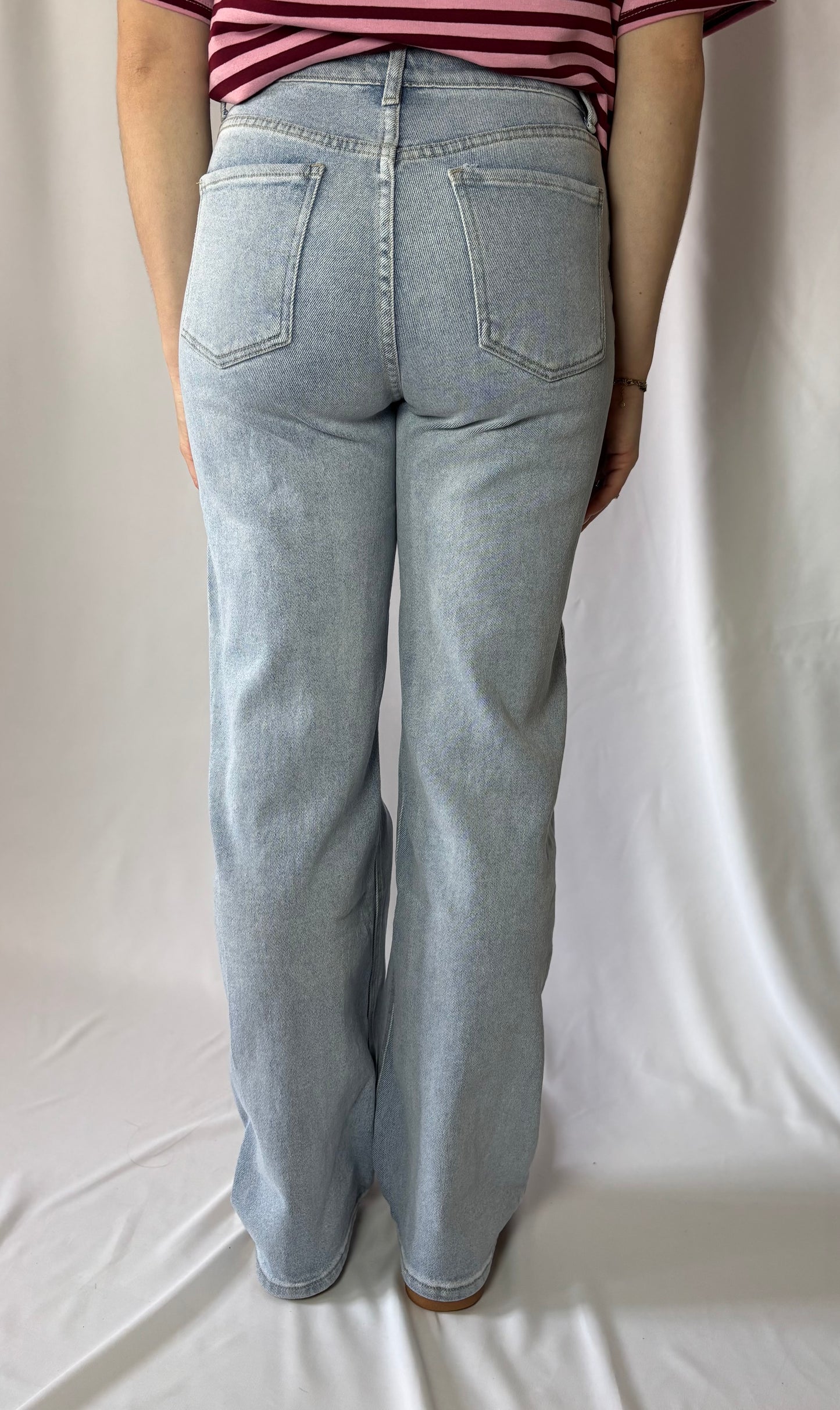 Straight leg denim Tess | stijlvolle broek met rechte pijpen | Myjewellen