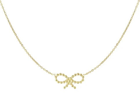 Ketting Bows goud
