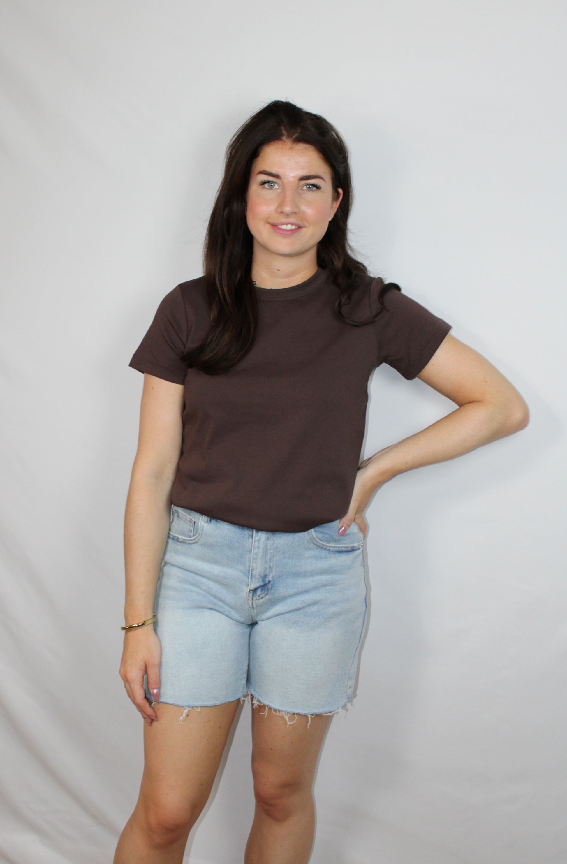 Lichtblauwe denim short | Myjewellen