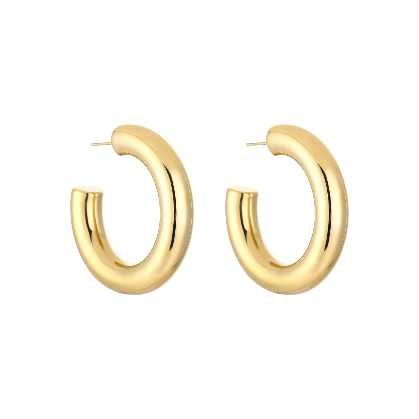 Musthave hoops oorbellen goud | Myjewellen