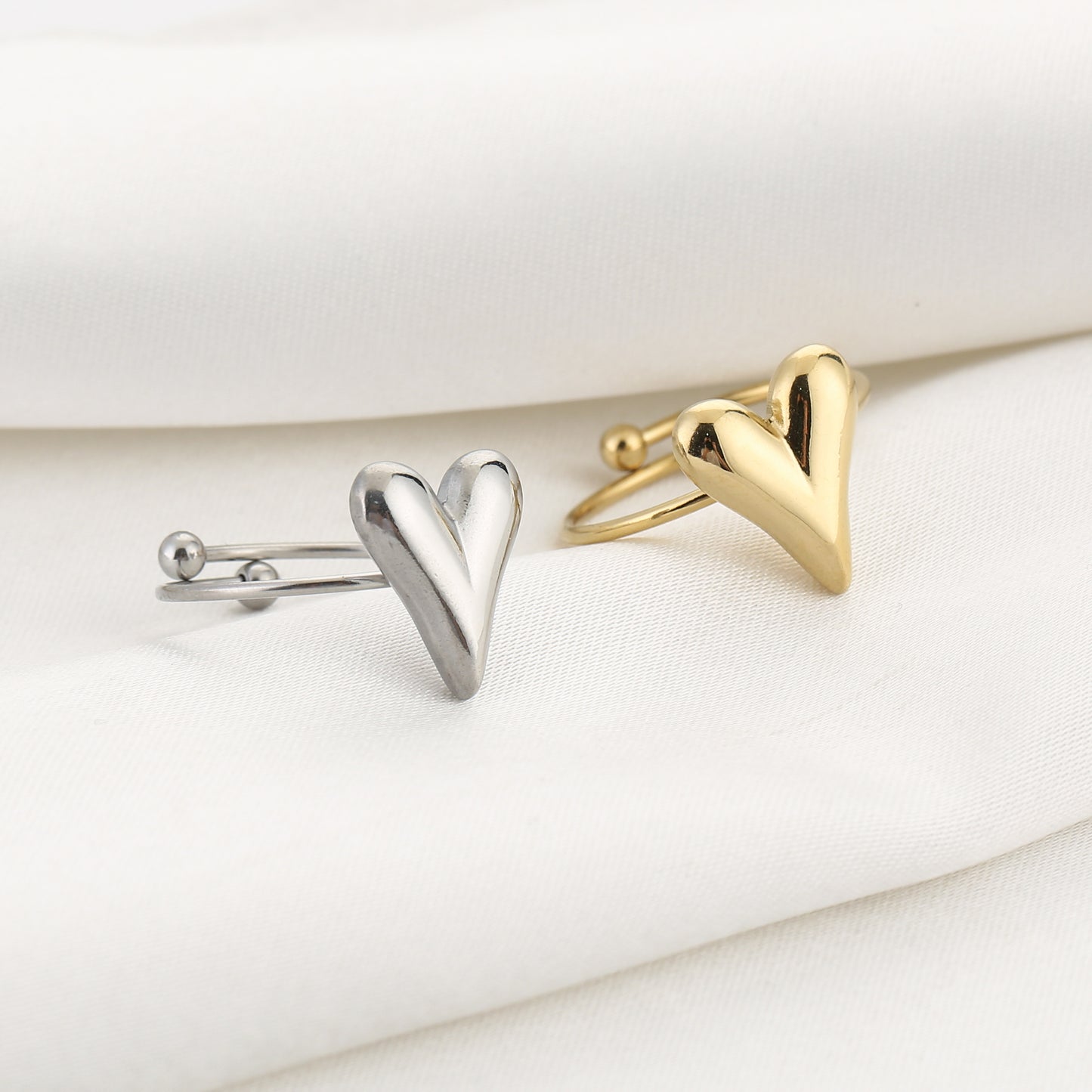 Ring Love | Goud | Zilver