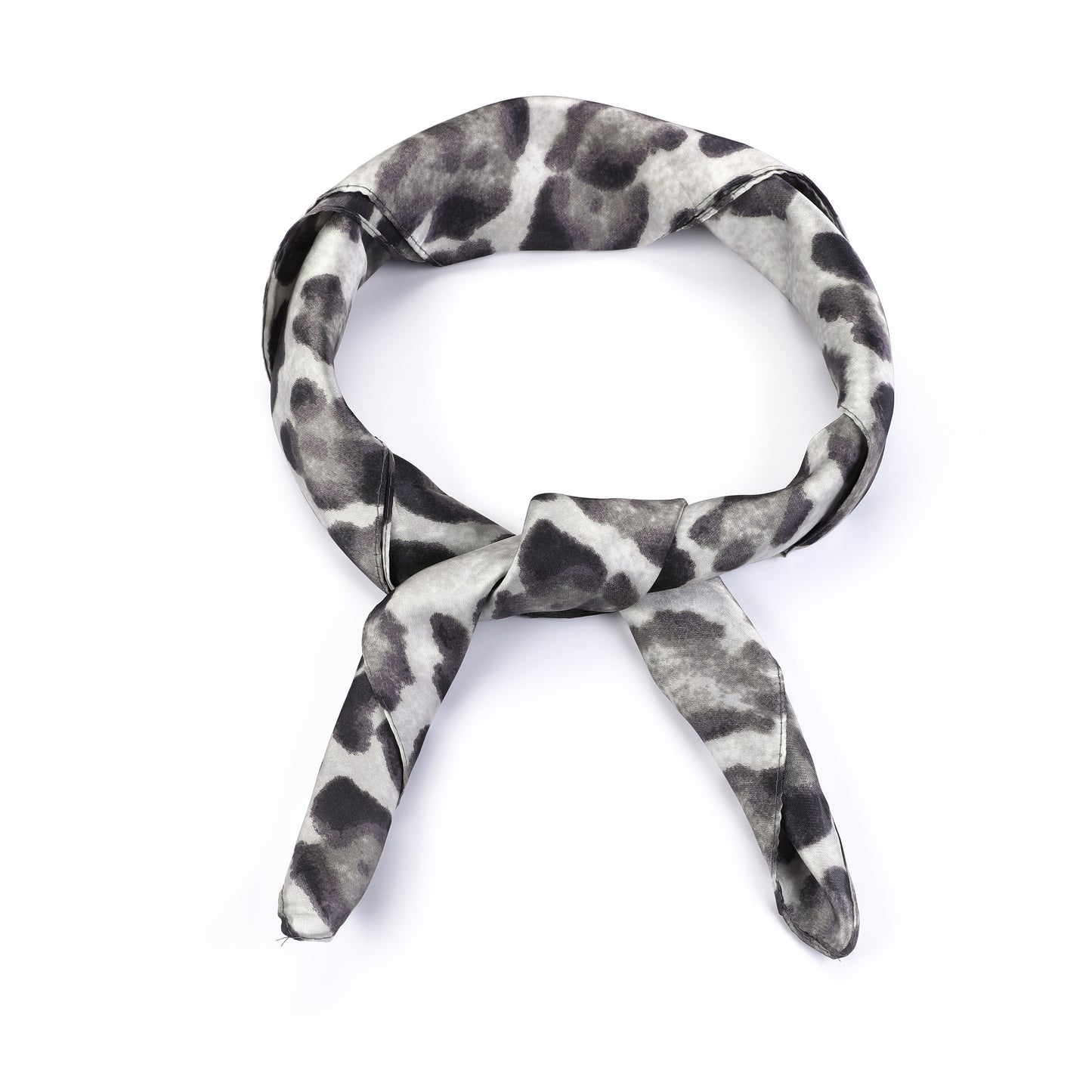 Satin Scarf Grey