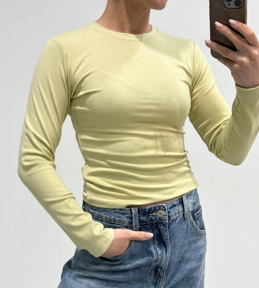 Vive Fitted Longsleeve Green | Myjewellen