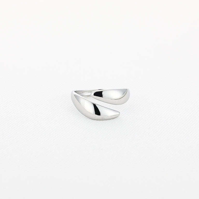 Zilveren wrapped ring – tijdloze ring met gewikkeld design | Myjewellen