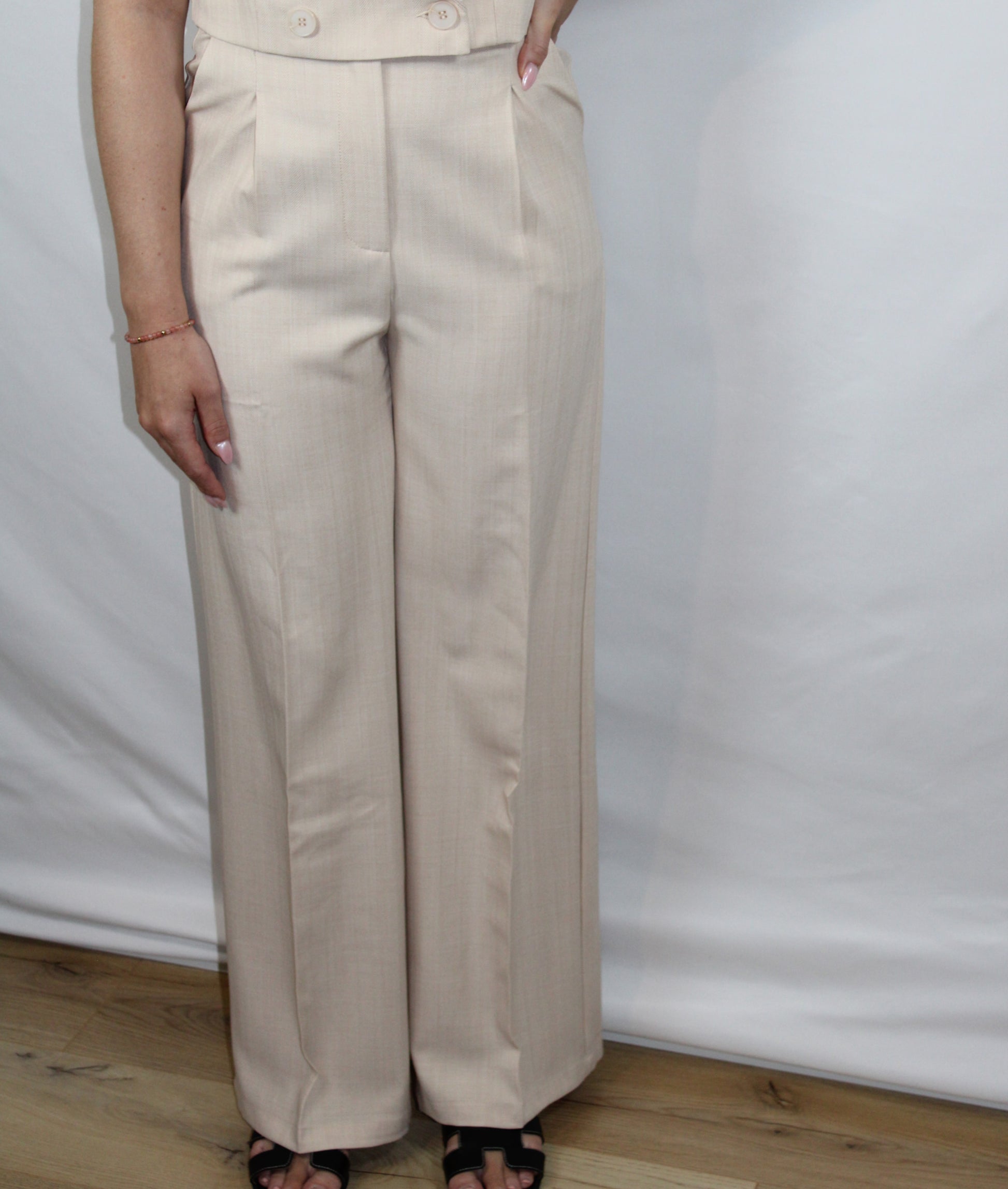 Beige dames pantalon | Myjewellen