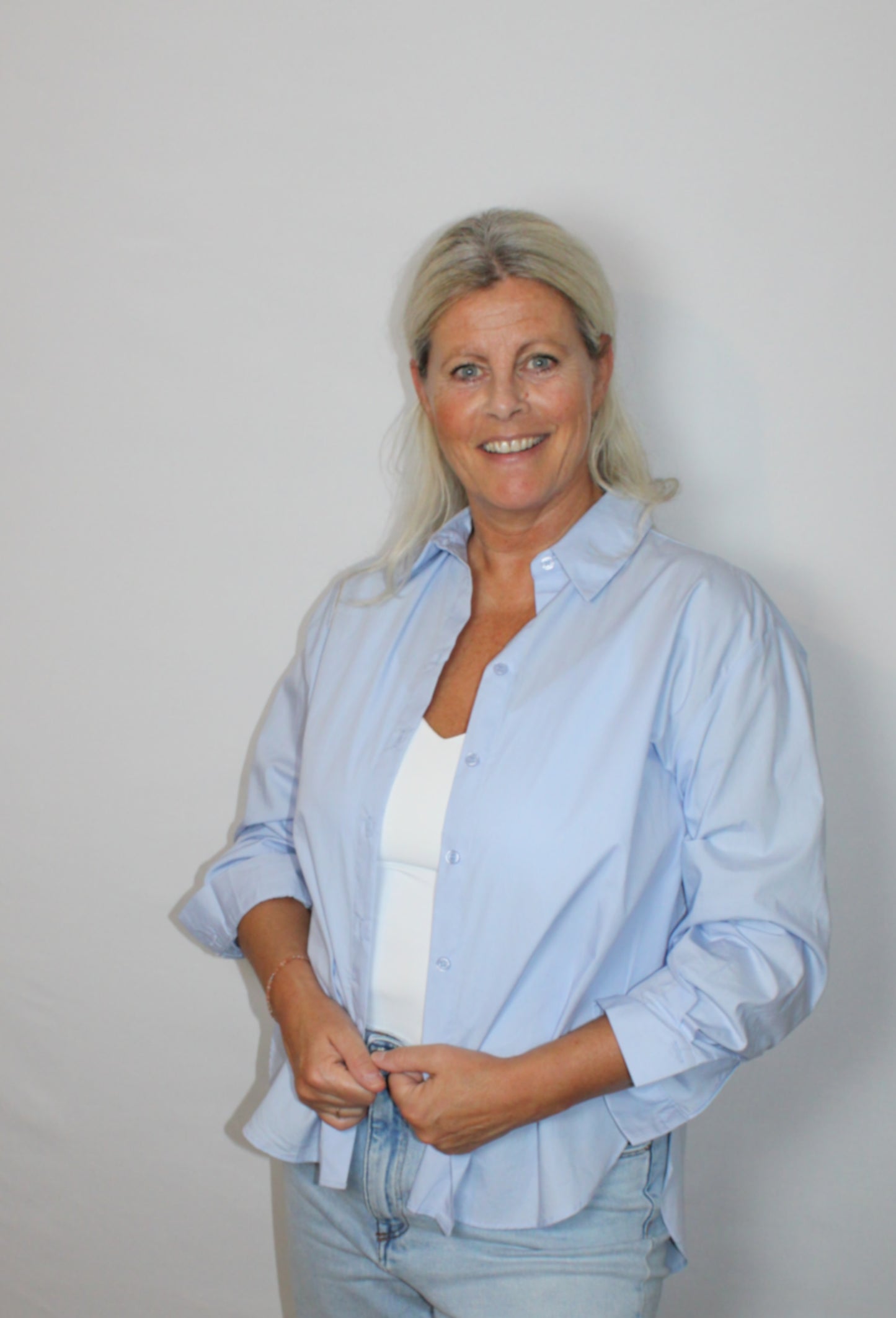 Blouse Mara Lichtblauw