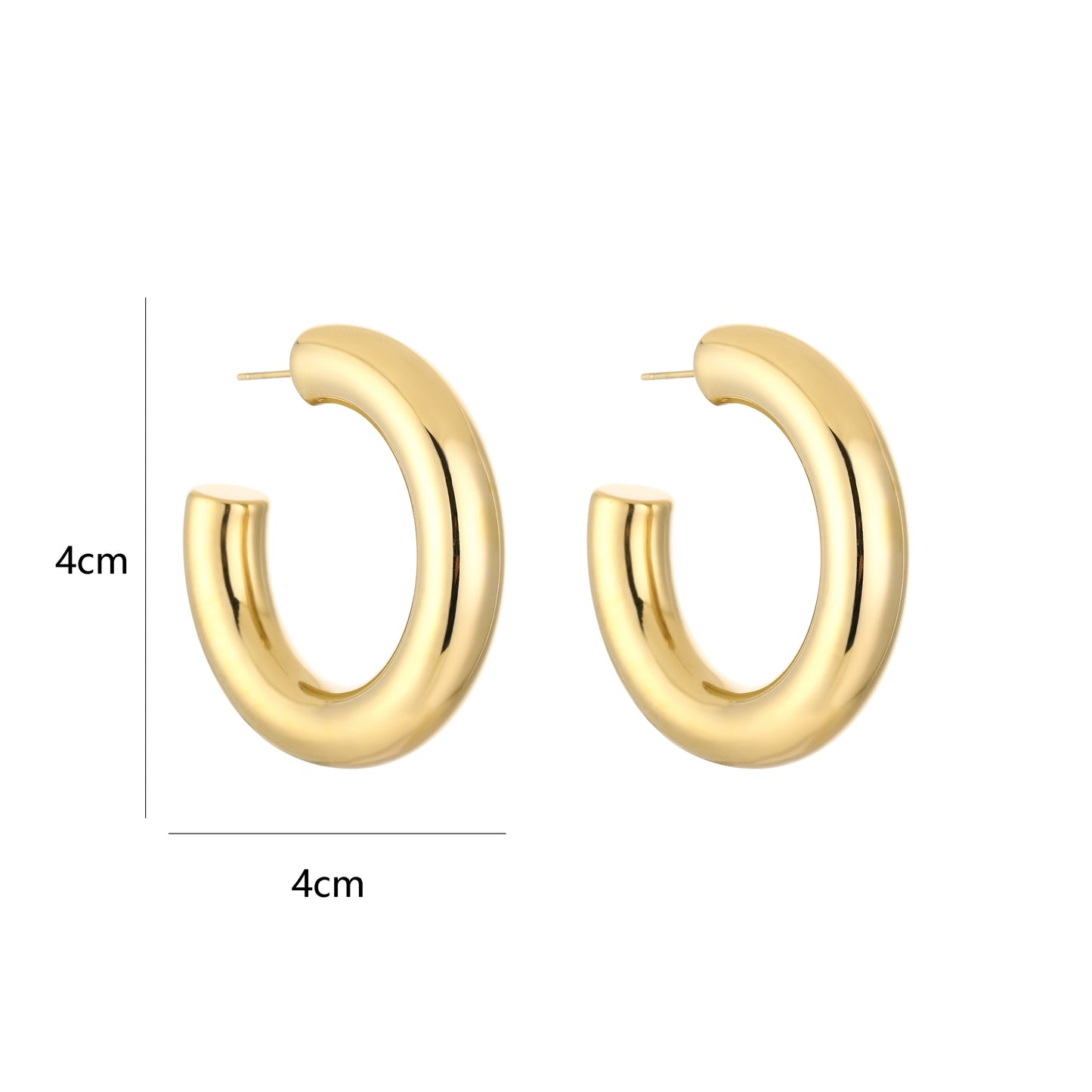 Musthave Hoops Groot | Goud | Myjewellen