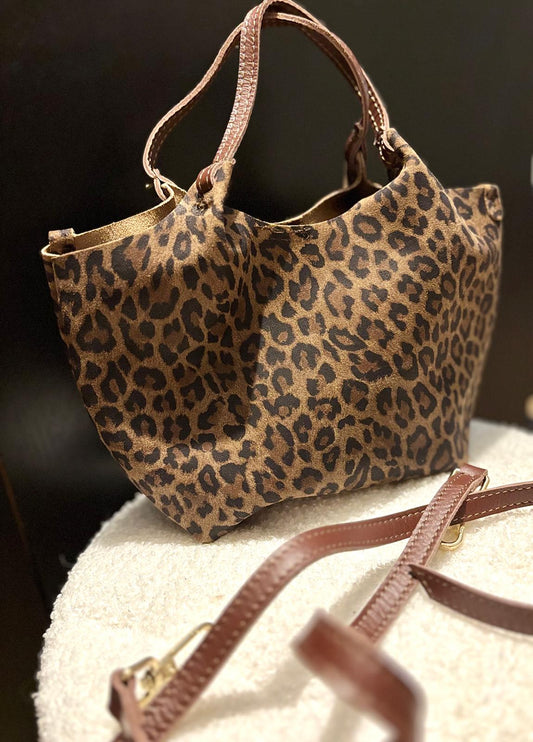 Bag Jip Leopard | Suède