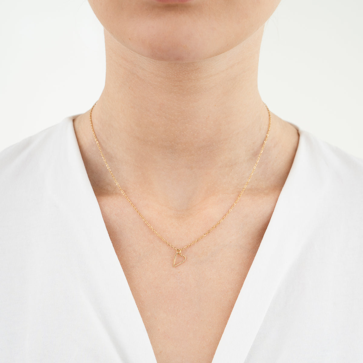 Myjewellen | ketting hart goud