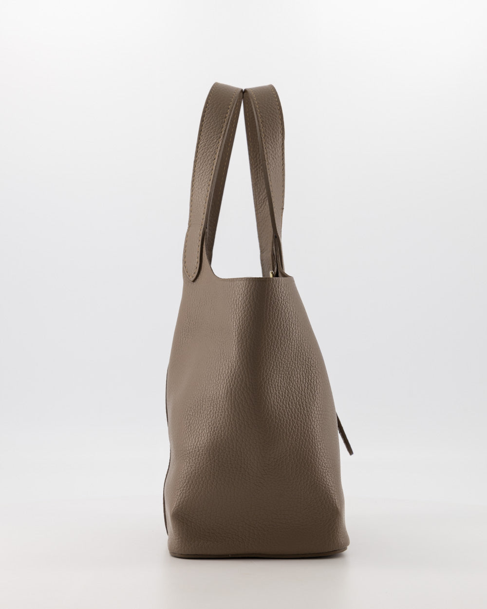 Leather Bag Amy | Taupe