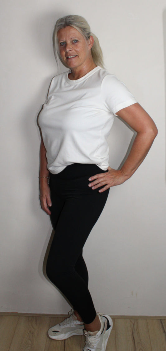 Zwarte High-Waisted Sportlegging
